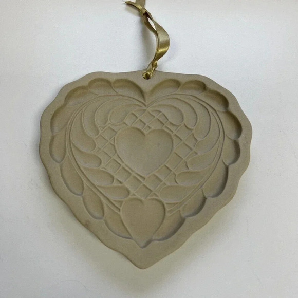 VINTAGE BROWN BAG HILL ART COOKIE Mold 1988 COUNTRY HEART EXCELLENT CONDITION - Picture 7 of 12